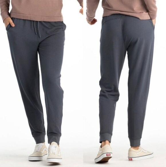 Free Fly Bamboo Lightweight Fleece Jogger Storm Cloud Medium - Picture 2 of 10